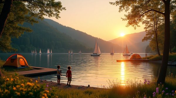 Découvrez le camping familial au lac du Bourget !