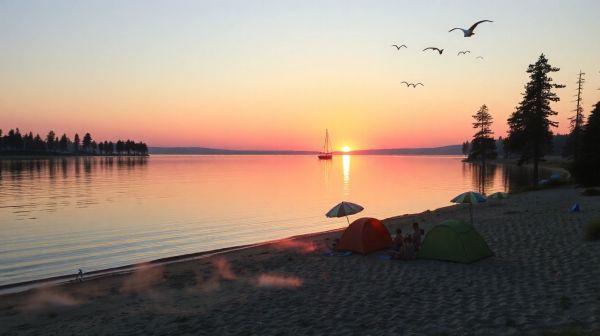 Meilleures destinations pour du camping au bord de l'eau