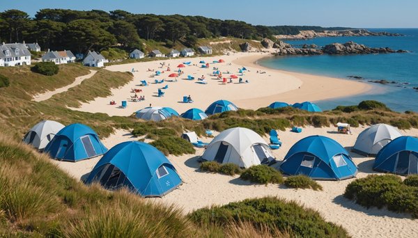 Le camping bretagne 5 étoiles : plage et parc aquatique à concarneau